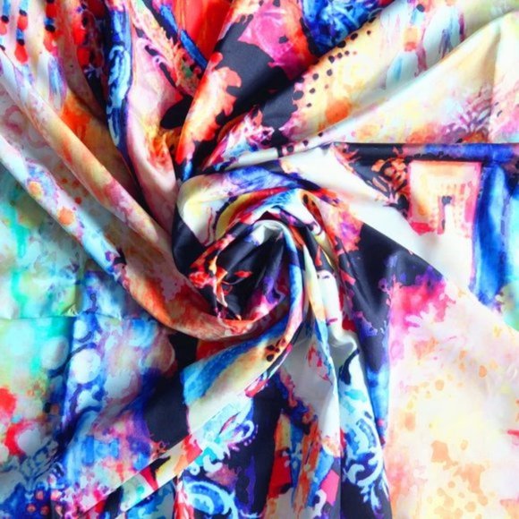 UO Watercolor Elephant Bohemian Tapestry Wall Hang - Picture 5 of 7